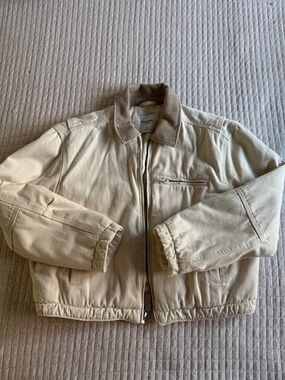 Abercrombie Bomber Jacket with adjustable cinch waist